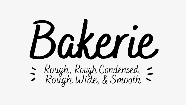 Bakerie Font Family