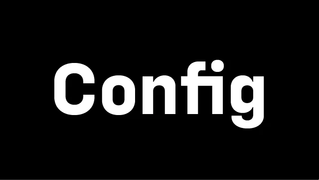 Config Font Family