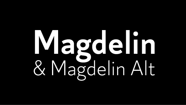 Magdelin Font Family