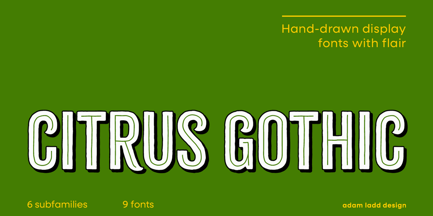 Citrus Gothic Specimen