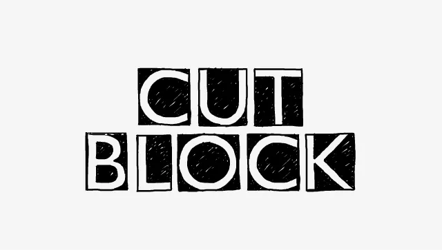 Cut Block Font Family