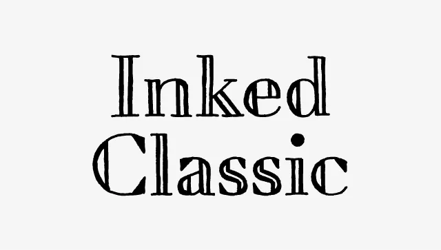 Inked Classic Font Family