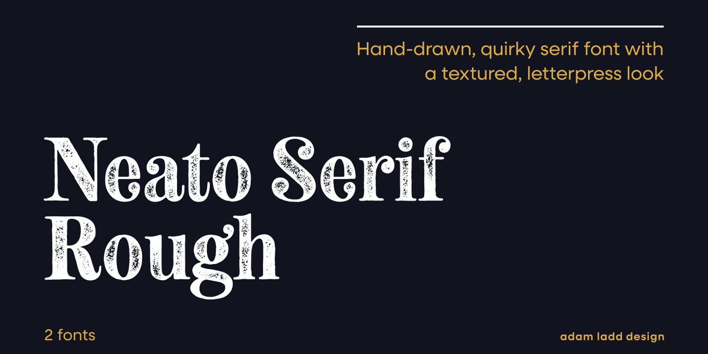 Neato Serif Specimen