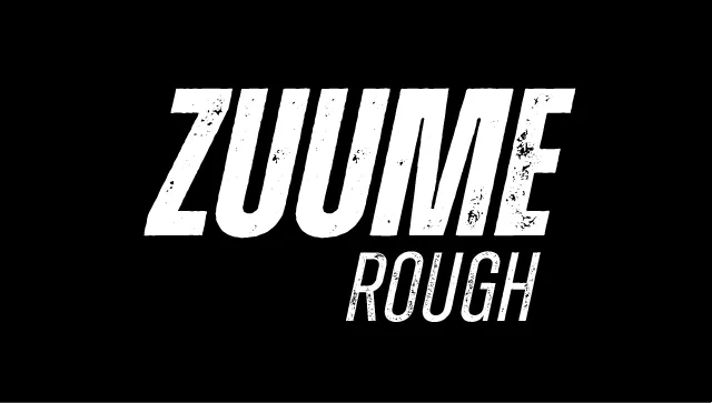 Zuume Rough Font Family