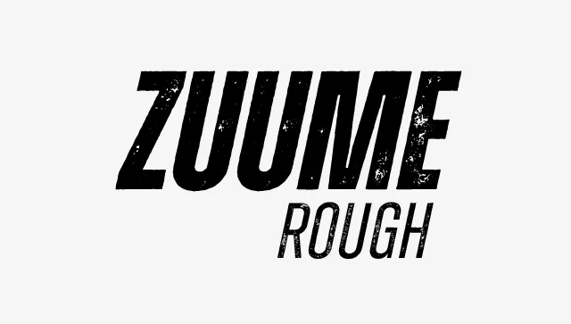 Zuume Rough Font Family