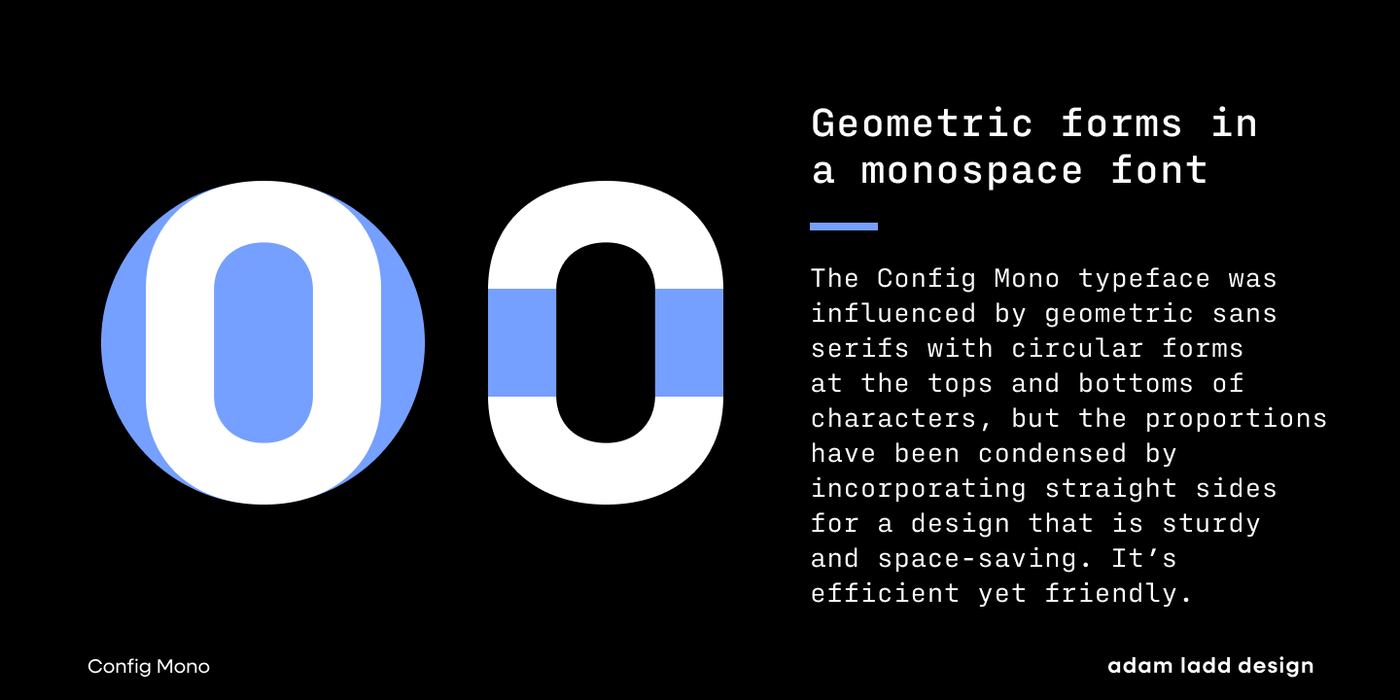 Config Mono Specimen