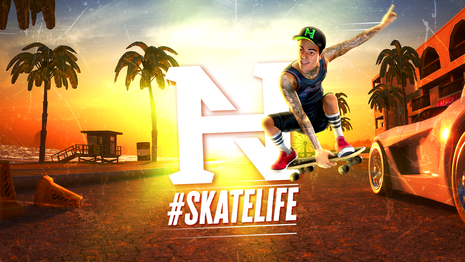 Nyjah Huston: #SkateLife using Cheddar Gothic
